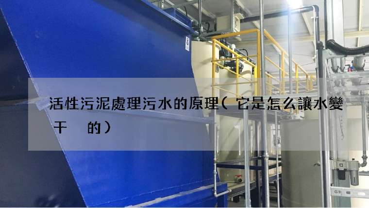 活性污泥處理污水的原理(它是怎么讓水變干凈的)